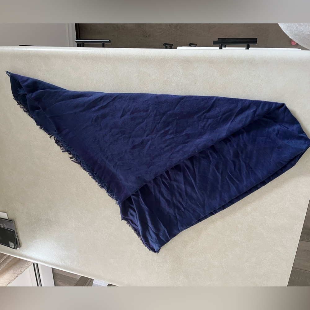 BRAND NEW Louis Vuitton Royal Blue blanket scarf